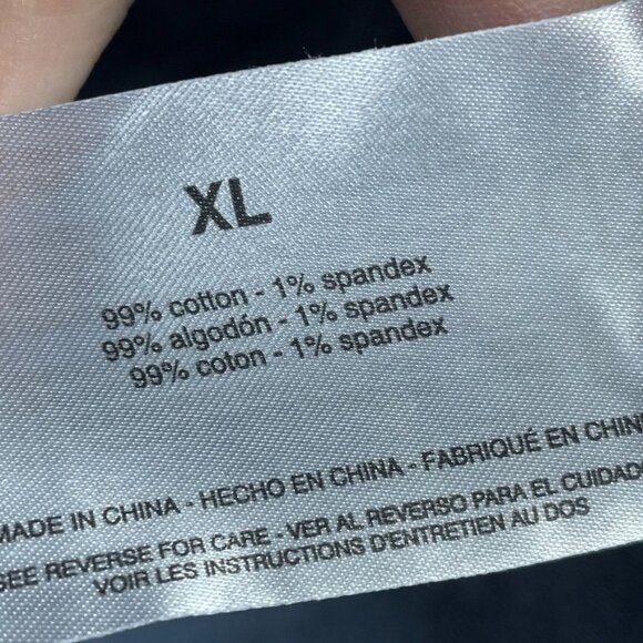 Gloria Vanderbilt Womens Denim Button-Up Shirt XL 99% Cotton Relaxed d0699 - Picture 3 of 8